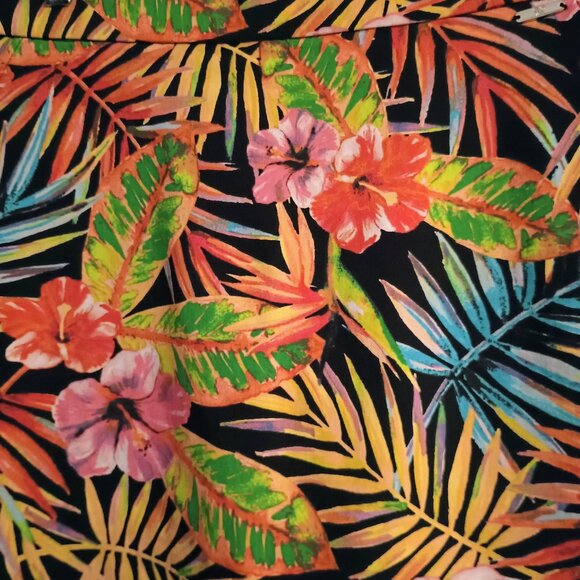 St Johns Bay Skort, Multi-Color Floral, Sz 10 Stretch, Hi Rise, New - Picture 7 of 8